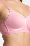 Jockey Double Layered Non Wired Full Coverage T-Shirt Bra - Candy Pink — thumbnail 7